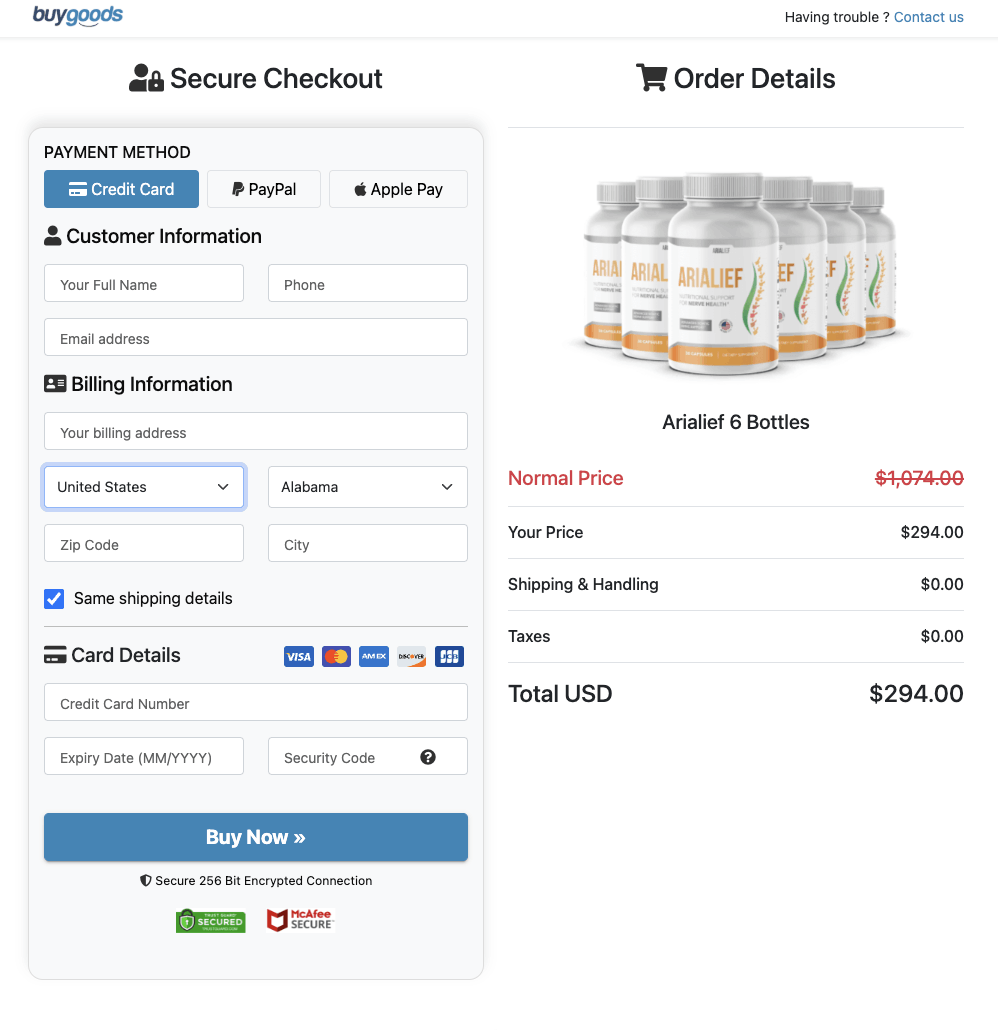 Neuro Surge Payment process  